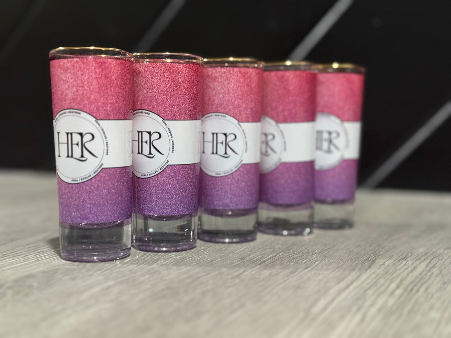 Ombre Shot Glasses
