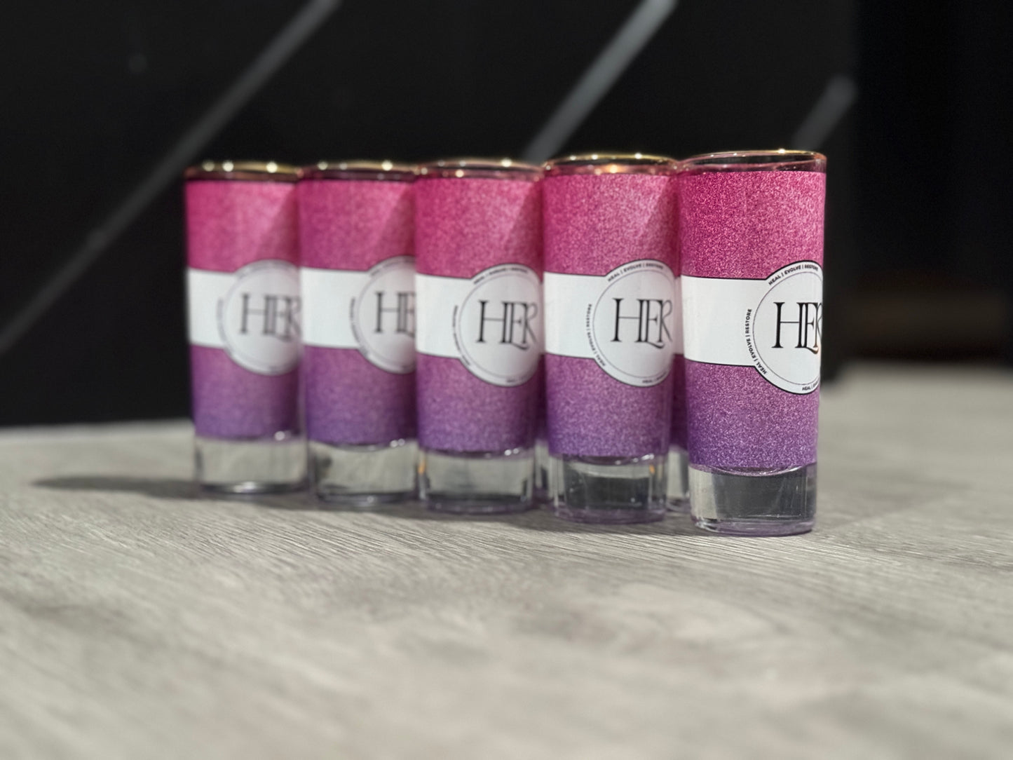 Ombre Shot Glasses