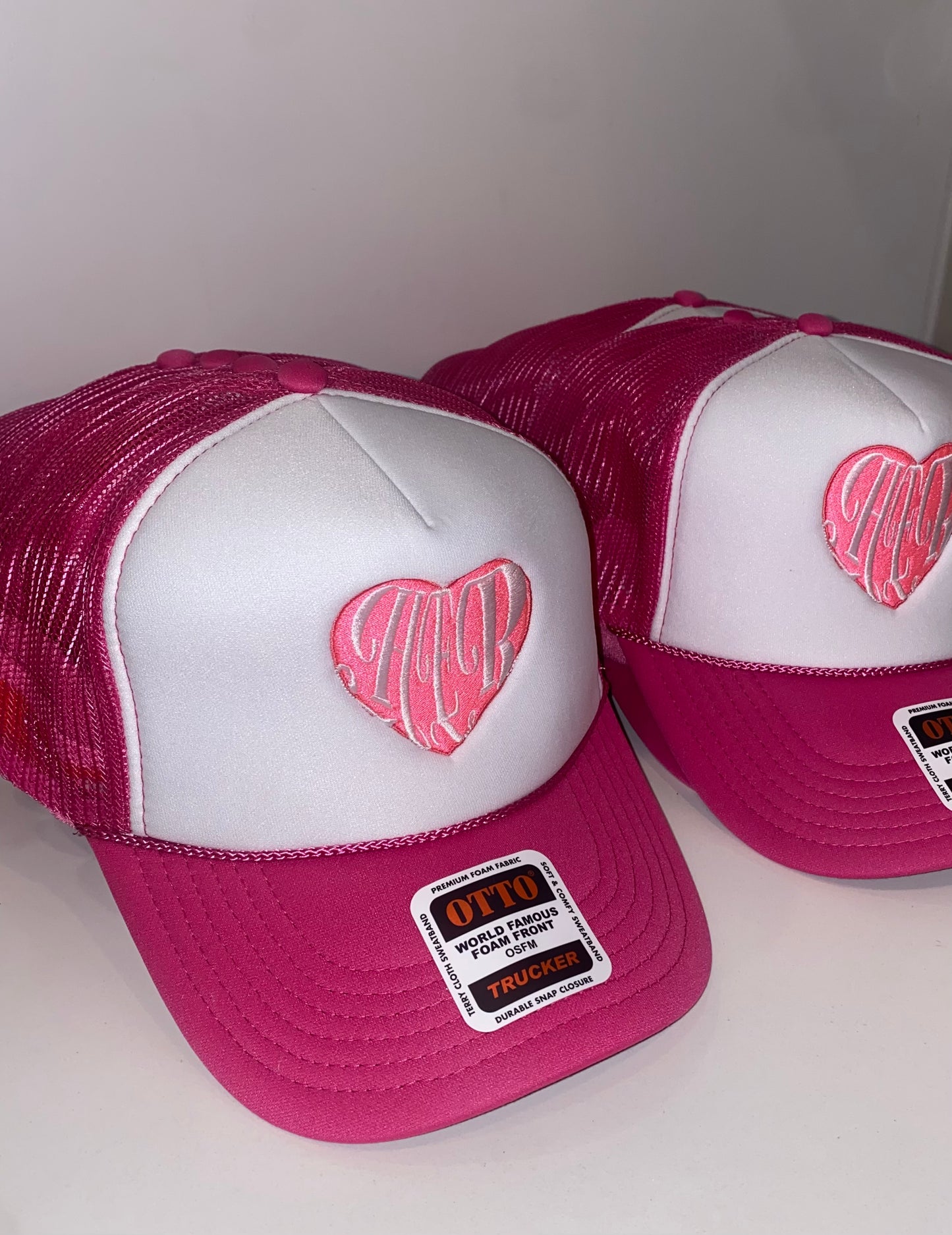 H•E•R Fairy Pink Stamped Hat