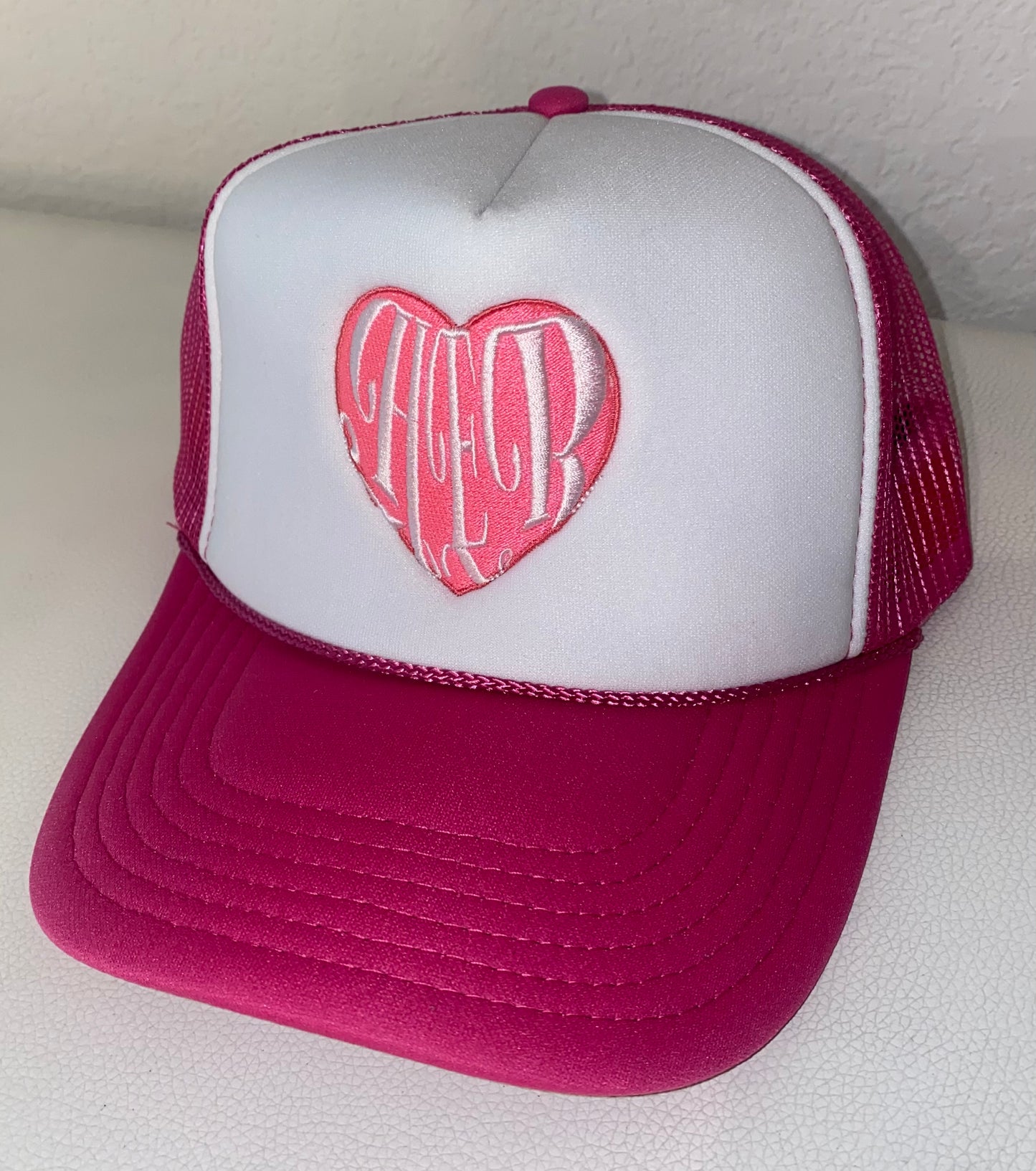 H•E•R Fairy Pink Stamped Hat
