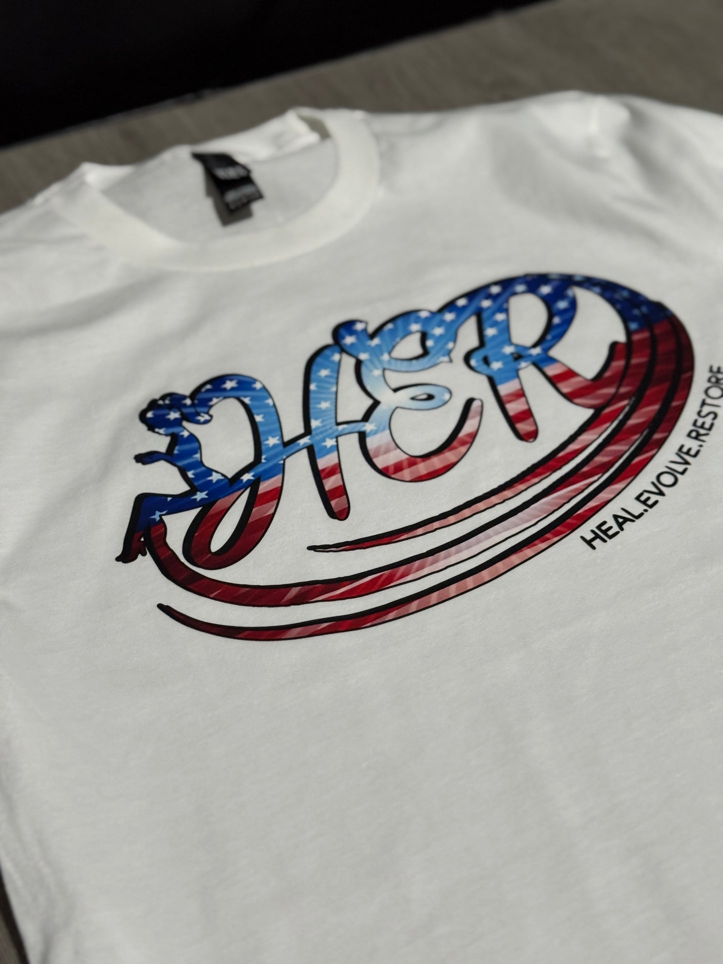 H•E•R Custom Fourth Of July Shirt